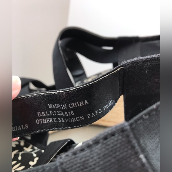 Cloudwalkers rosalee black espadrille wedge sandal - Picture 8 of 12